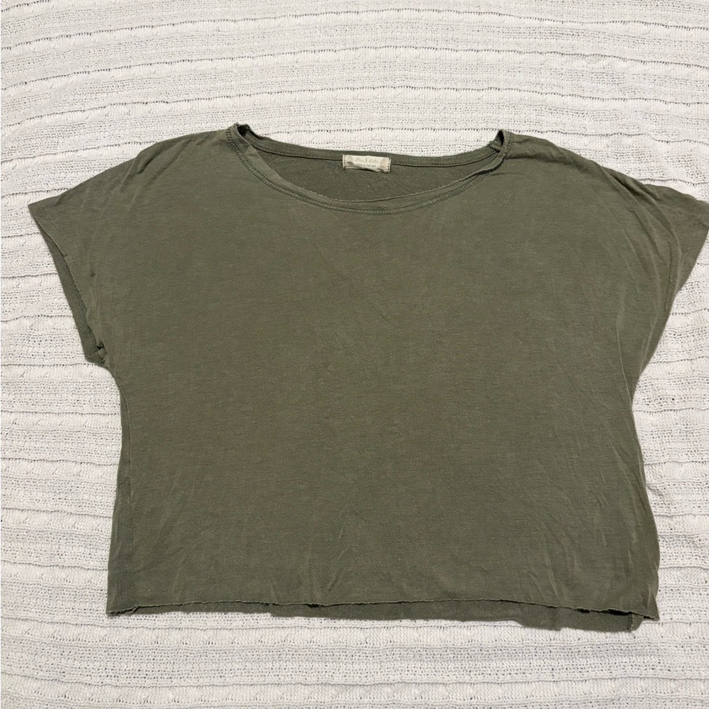 Altar'd State Forest Green Tee
